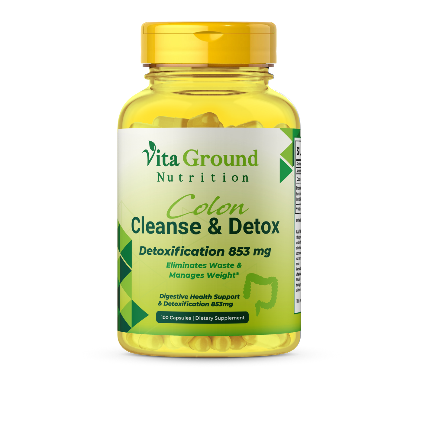 Colon Cleanser and Detox Vita Ground Nutrition
